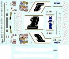Powerslide 436 #1 Skoal 1990 Terry Labonte 1/24 Nascar waterslide decal