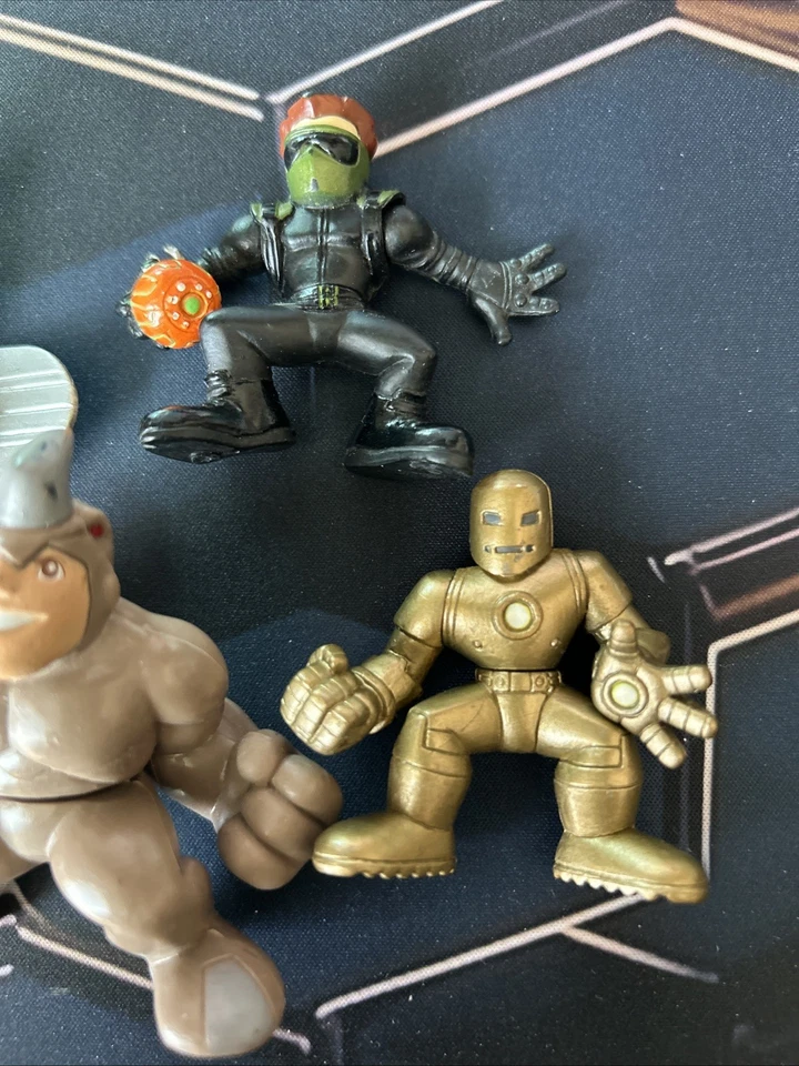 漫威雕像超级英雄小队 2006 - 2008 孩之宝 5 件装 — 第 4/4 张图片