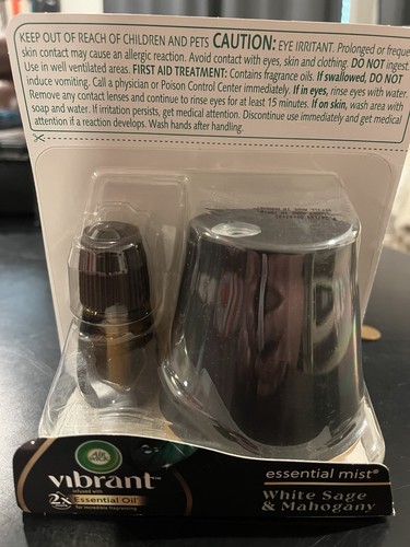 Air Wick Vibrant Essential Mist White Sage & Mahogany Starter Kit Neu - Bild 2 von 3