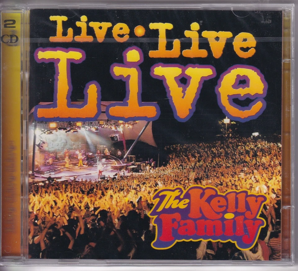 -1007- The Kelly Family - Live Live Live -Doppel-CD- neu/OVP - Bild 1 von 2