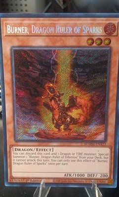 Burner, Dragon Ruler of Sparks BLMM-EN123 Battles of Legend: Monster Mayhem 1st