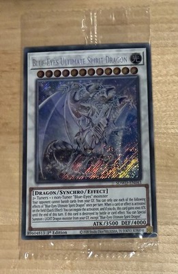 Blue-Eyes Ultimate Spirit Dragon SDWD-EN043 Secret Rare Sealed