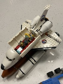 LEGO City Spaceport 60080 Nasa Space Shuttle W/ Launch Pad Set Incomplete