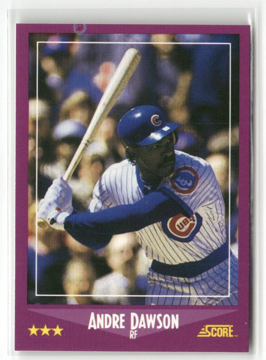 1988 SCORE #4 ANDRE DAWSON CHICAGO CUBS