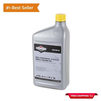 Briggs & Stratton SAE 5W-30 Synthetic Engine Oil - 32 Oz for 4-Cycle Engines