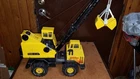 1980's Tonka Turbo Diesel XMB-975 Clam Bucket Crane Truck
