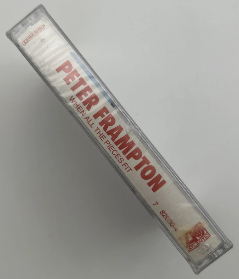 New / Sealed PETER FRAMPTON "When All The Pieces Fit" Cassette Tape 1989 Hype - Image 3 of 3