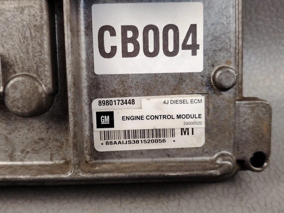 Isuzu Rodeo D Max 3.0 Tdi M/T 4X4 Motor Kontrolle Modul ECU ECM 8980173448 - Image 3 of 4