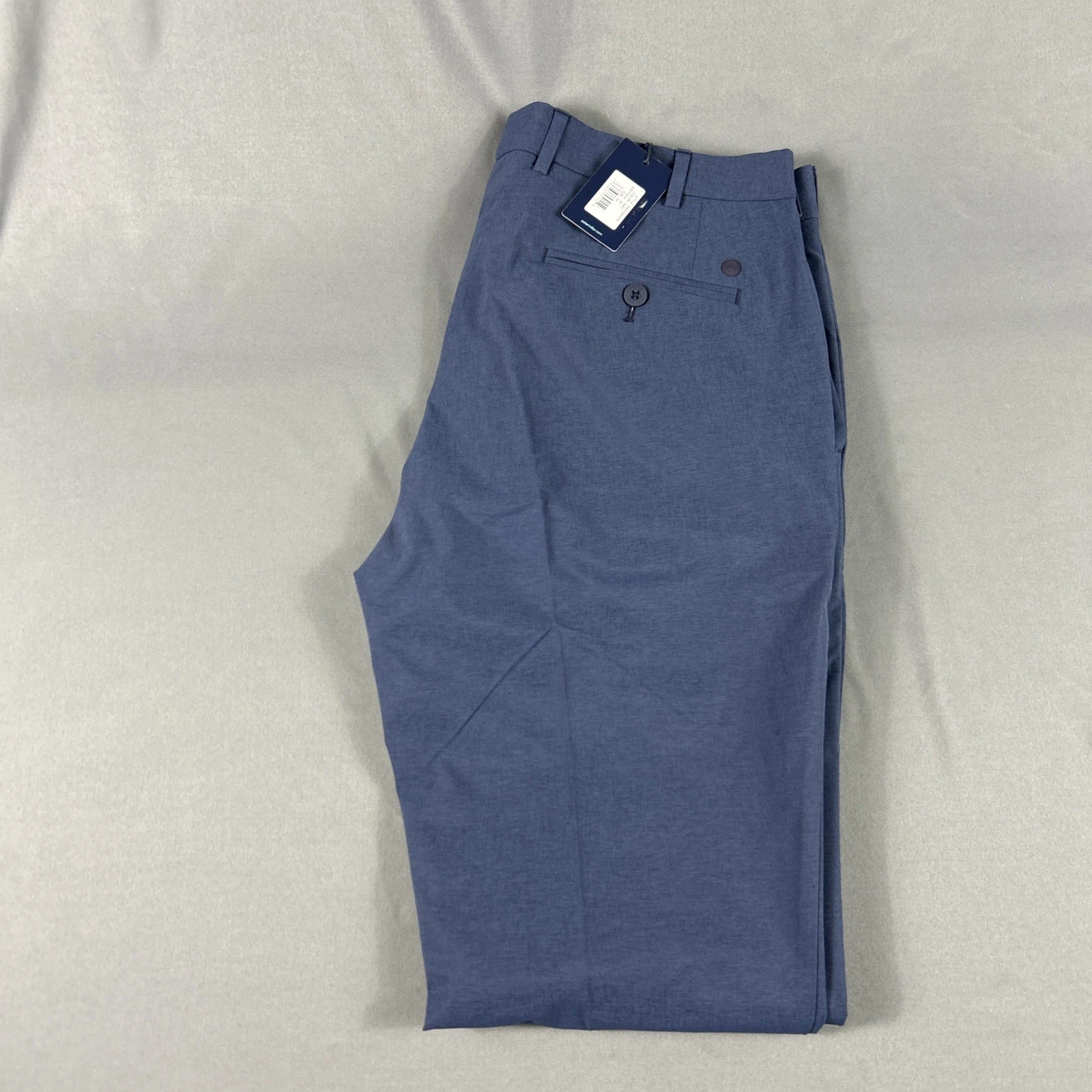 Peter Millar Golf Pants Crown Crafted Surge 34 x 34 Navy Blue NWT MSRP $185