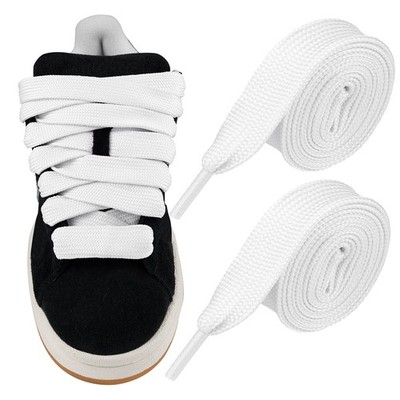 2CM Fat Wide Jumbo Thick Flat Shoe Laces for Campus Shoelaces