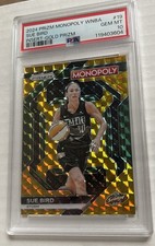 2024 Prizm Monopoly Sue Bird Gold Insert /49 PSA 10 WNBA