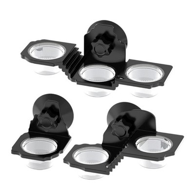 Wall Mount Reptile Water Dish Feeding System Bowl For Small Creature Cages