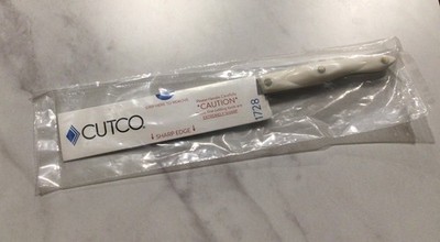 NEW-Cutco 1728, 7-5/8 Petite Chef Knife-Pearl Handle Forever Guarantee NIP