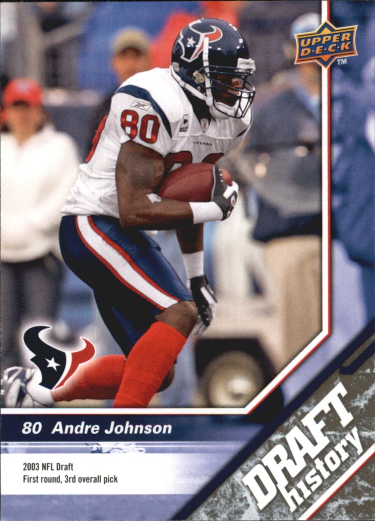 2009 Upper Deck Draft Edition Brown #185 Andre Johnson - FB