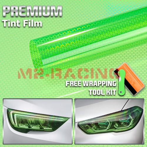 12" Hex Holographic Gloss Headlight Taillight Tint Film Fog Honeycomb Protective - Bild 17 von 86