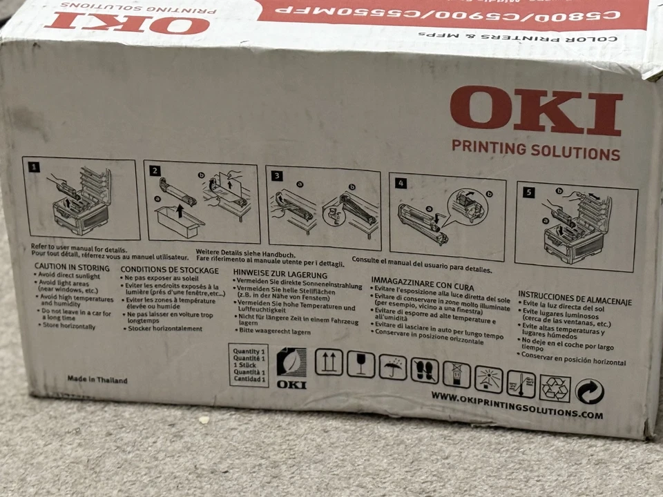 OKI Printer Toner Cartridge – Cyan – For C5800 / C5900 / C5500 MFP - Image 4 of 4