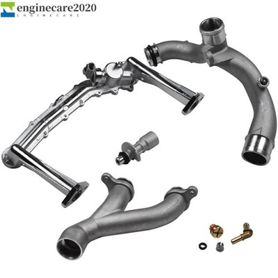 Upgraded Aluminum Coolant Water Pipe Kit for Jaguar XJ XF XE F-Pace F-Type 3.0L