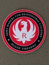 Ruger Firearms Sticker Rifle Responsible Citizens Shot Show 2026 Ruger Firearms Sticker Rifle Responsible Citizens Shot Show 2026