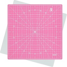 12"x12" Rotating Cutting Mat Self Healing Mat with 360-Degree Rotation Anti...