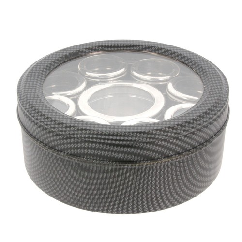 Authentic Indian Spice Tin Box Masala Dabba Spice Jars Stainless Steel Patterned - Picture 113 of 124