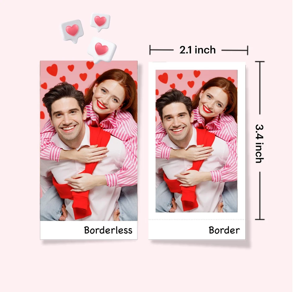 4PASS Film Cartridge 2.1" x 3.4" (60 Sheets) for Mini 2 Retro and - Image 3 of 4