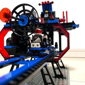 Lego 6955 Space System Space Police Space Lock-Up Isolation Base Used Japan