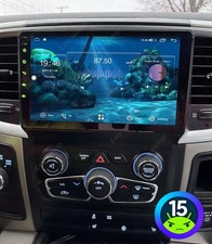 Android 15 Car Carplay Radio Stereo GPS For Dodge Ram 1500 2500 3500 2013-2018