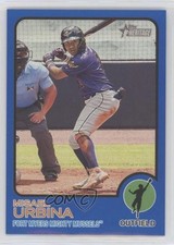 2022 Topps Heritage Minor League Edition Blue Border 70/99 Misael Urbina #19 4z8