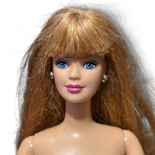 Barbie Puppe - Mackie Face Bangs 1991 Kopf Biegen und Bewegen Ballettkörper 1994 - Nude