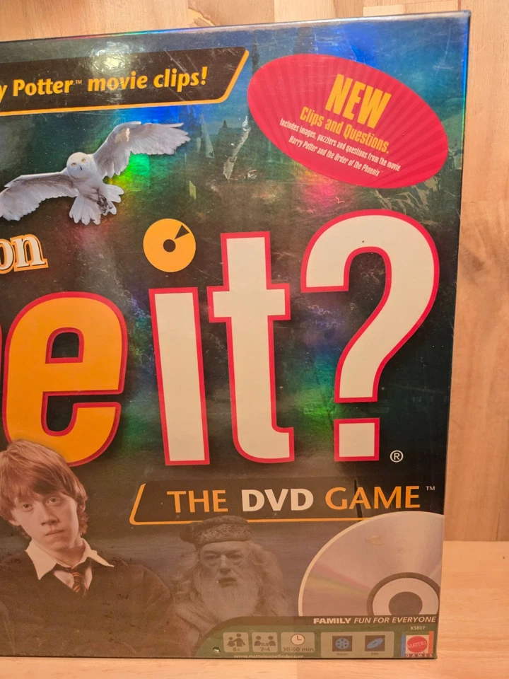 Harry Potter Scene It? (2nd Edition, DVD Game, Mattel) Brand New / Sealed - Image 3 of 4