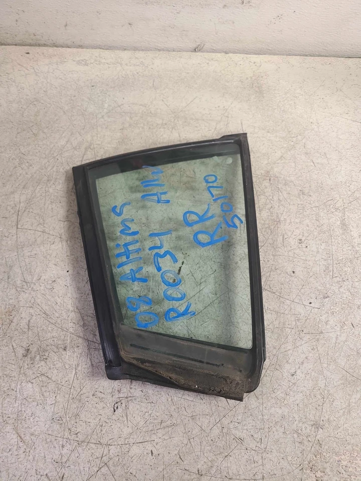 Fits 07-12 NISSAN ALTIMA Rear Vent Glass/window Right Passenger Side Oem Foto 4 de 4