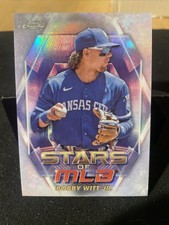 BOBBY WITT JR 2023 Topps Chrome Series 1 Stars of the MLB #SMLBC-17 KC Royals!!