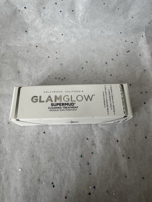 GlamGlow Supermud Clearing Treatment Mask Masque 1 oz Travel Size NEW IN BOX