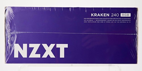Kraken 240 RGB - Refroidisseur liquide CPU AAIO Rl-Kr240-W1-240Mm - Personnalisable 1,54" carré - Photo 6/11