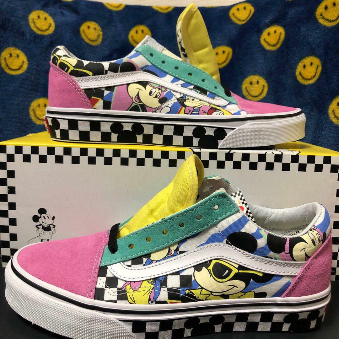 VANS x Disney Mickey Mouse OLD SKOOL sneakers 23.5cm US Men 5.5