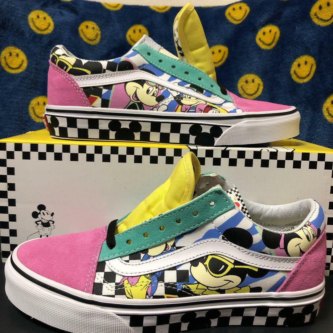 VANS x Disney Mouse OLD SKOOL sneakers 23.5cm US Men 5.5 Women 7 New | eBay