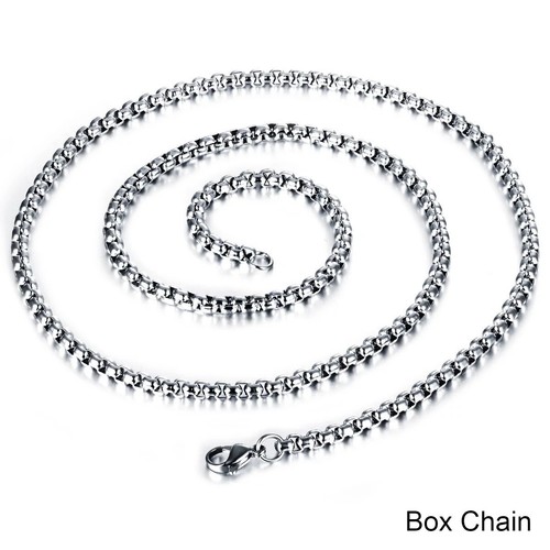 Silver Mermaid Pendant Necklace Stainless Steel Jewelry Chain 24" Gift For Her - 第 5/5 張圖片