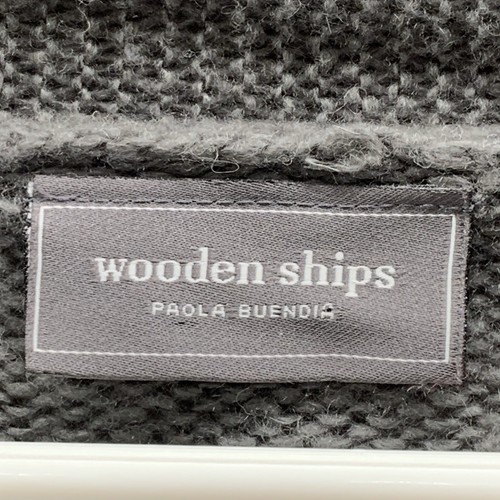 Wooden Ships Damengröße X/S grau vorne offen Cardigan Pullover Wolle Mohair Mischung - Bild 2 von 9