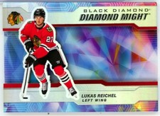 2022-23 Black Diamond Diamond Might #DMLR Lukas Reichel RC /99 - BLACKHAWKS