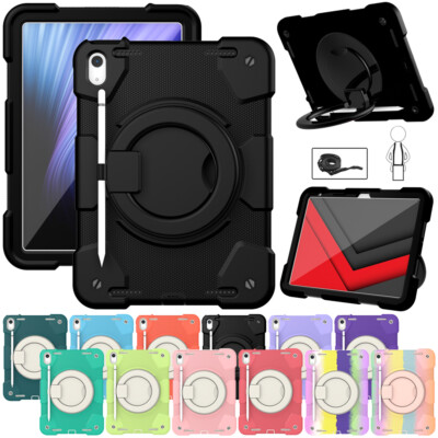 Kinder Stoßfest Schutzhülle Für iPad 5/6/7/8/9/10th Gen 10.9 10.2 Air 4 5 Pro 11