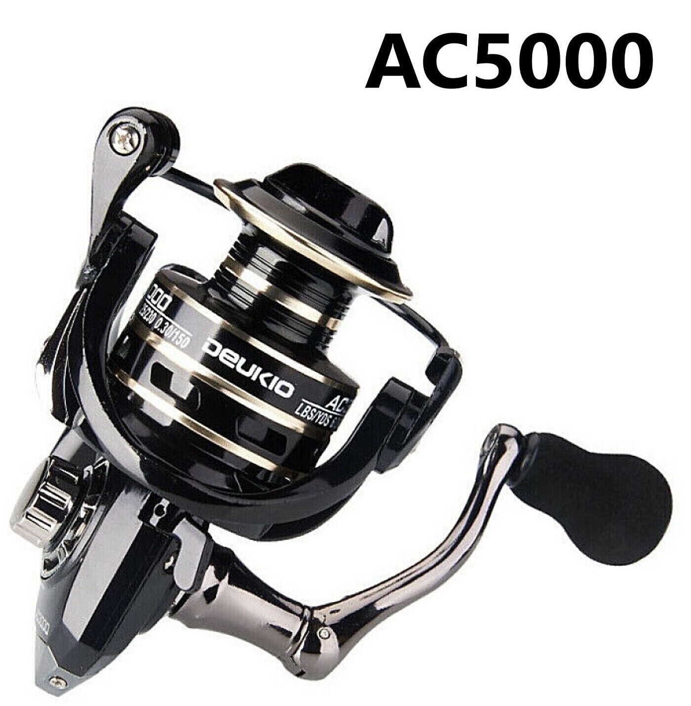 12BB Spinning Fishing Reel 5.2:1 Freshwater Saltwater Right Left Metal Spool New