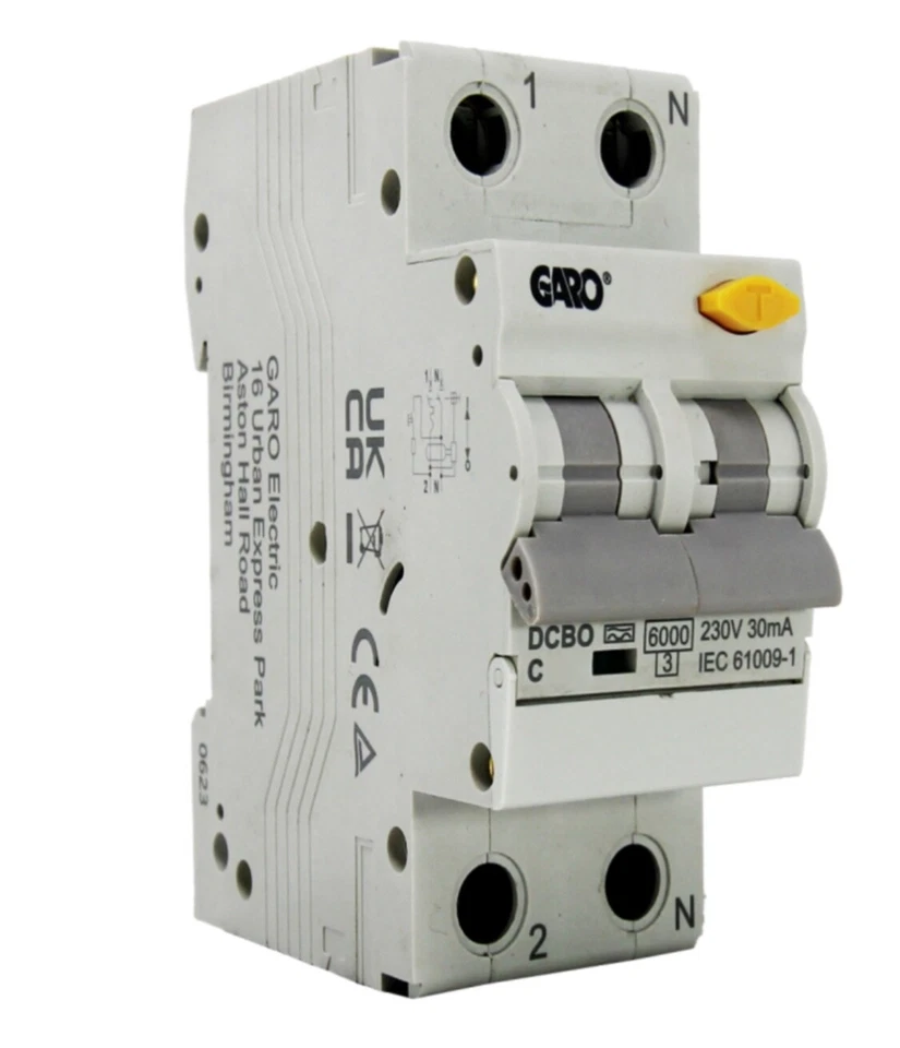 Garo C32 Double Pole rcbo