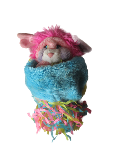 Peluche Popples Ballerine Carnaval, Mattel Années 80, Neuve