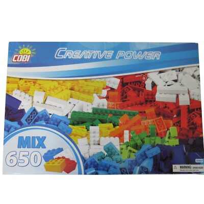 COBI Creative Power Mix 650 Pcs Building Kit # 20651 NEW DMG PKG
