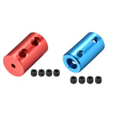 Shaft Coupling 2-8mm To 2-8mm 20mm 25mm Length Rigid Stepper Motor Wheel Coupler