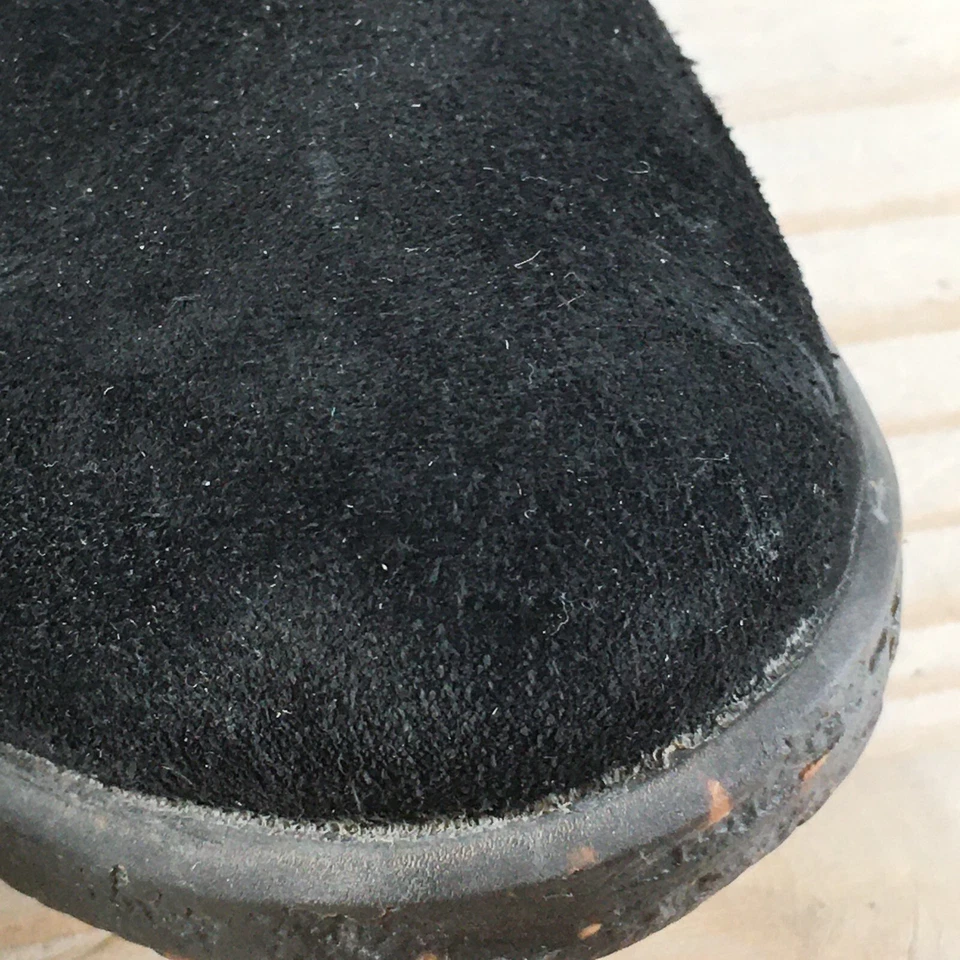 El Naturalista Boots Womens 37 Quera NC50 Ankle Booties Black Suede Heels Zip - Image 4 of 4