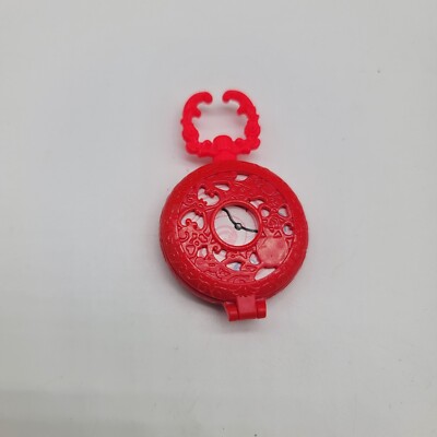 Apple White Way Too Wonderland Watch Clock Purse bag Ever After High Doll