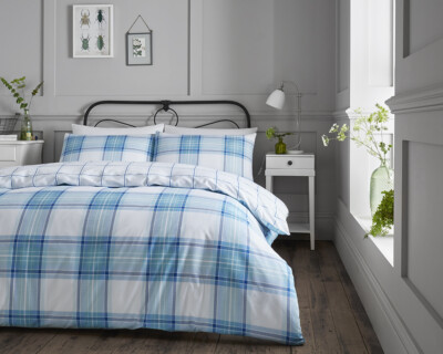Bettwäschesets Polycotton 200 Fäden Cotton Rich Elgin Baumwollmischung Schlafzimmer Bettwäsche Duvet