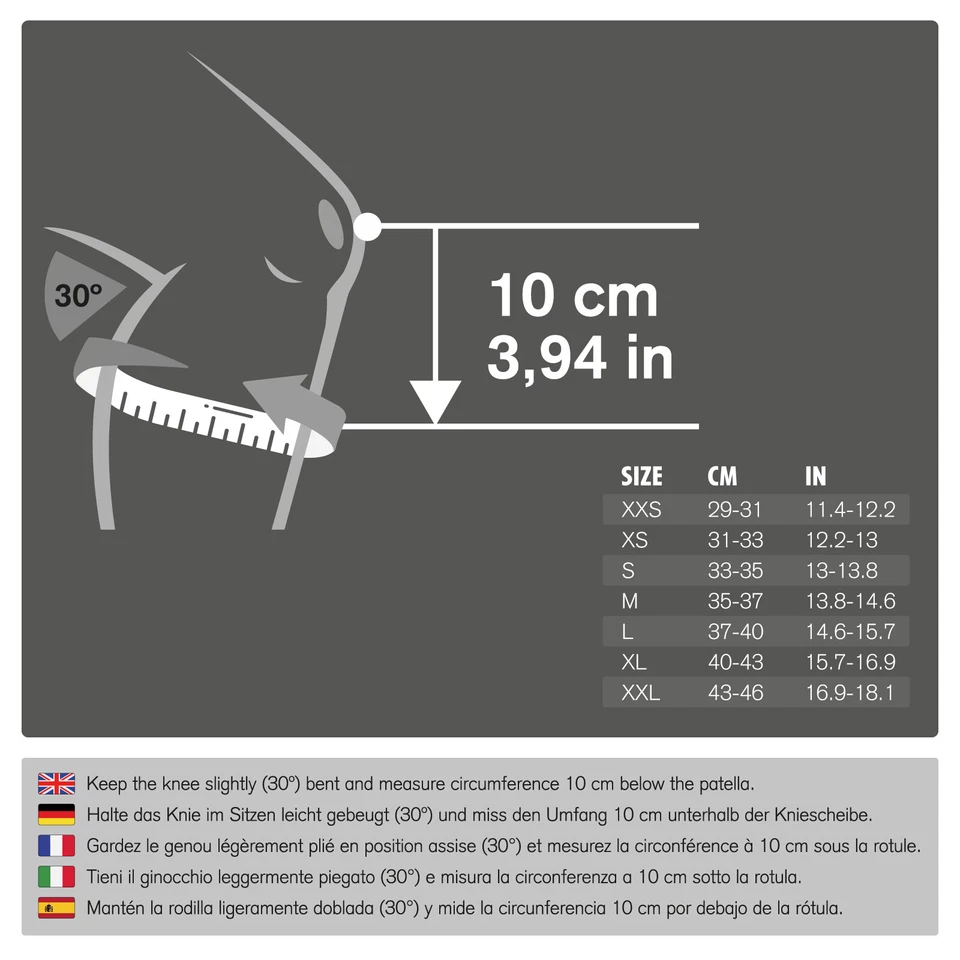 Rehband 7 mm Neopren Kniebandage Kraftsport Bandage-Knie Kniestütz Knieschutz - Bild 2 von 2