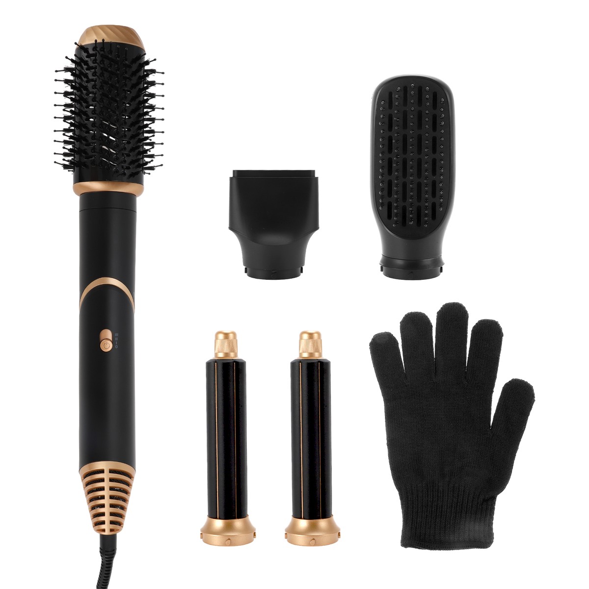 5 in 1 Hair Dryer Brush Set - White, Black and Gold
New Amazon.com : 5-in-1 Hair Styler Set – Hair Dryer Brush  main image 2